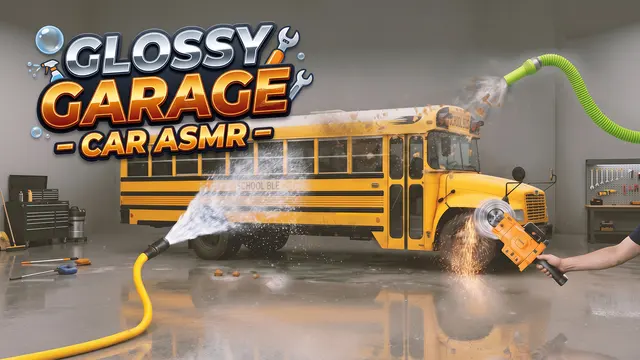 Glossy Garage - Car ASMR game cover