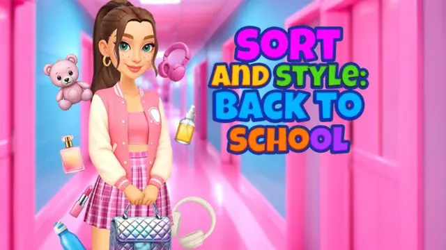 Sort And Style: Back To School game cover